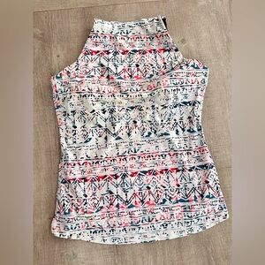 PRANA Trendy Multicolor Patterned Women's Top